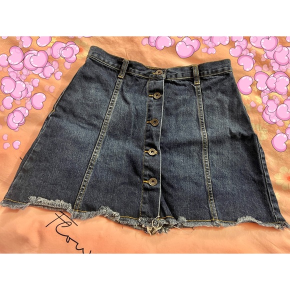 Forever 21 Jean skirt - Picture 1 of 2